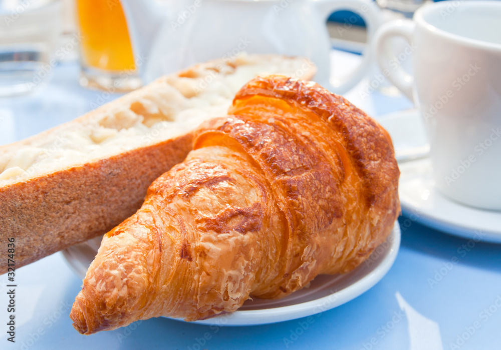 Breakfast with coffee Breakfast with coffee