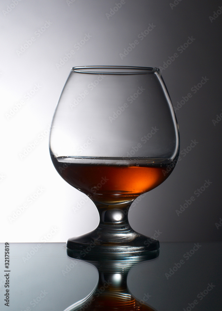 Glass of brandy Glass of brandy