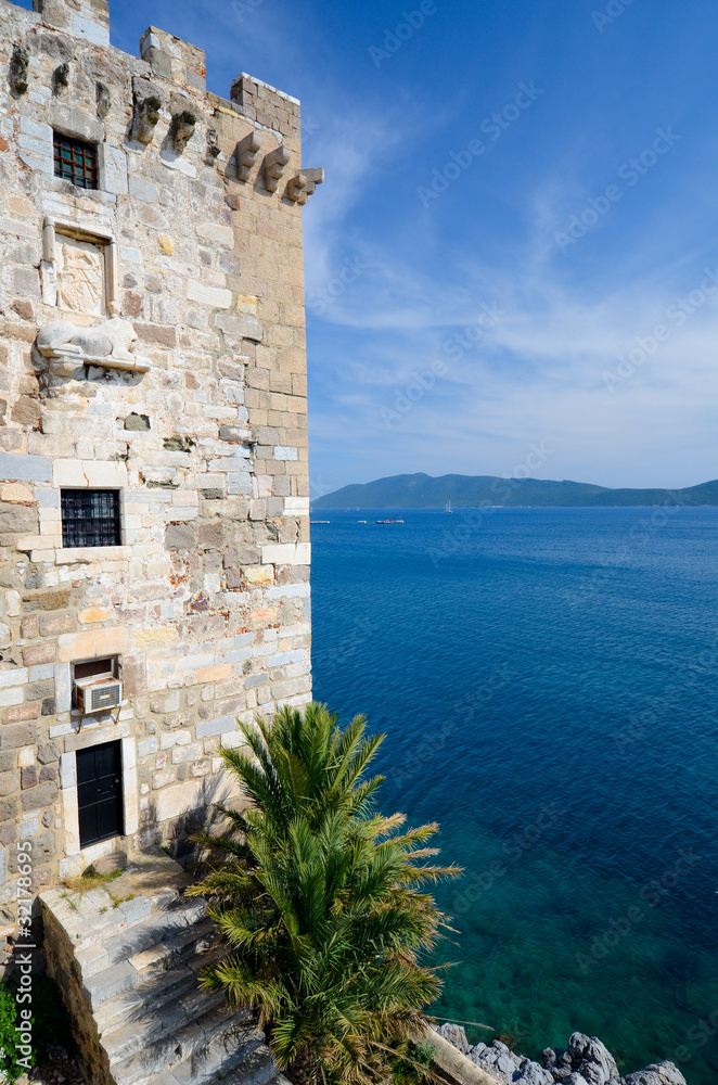 Tour du château de Bodrum