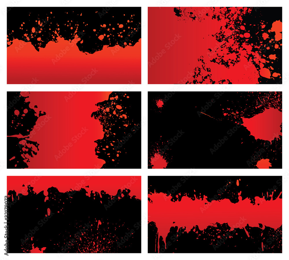 Bloody backgrounds cards Bloody backgrounds cards