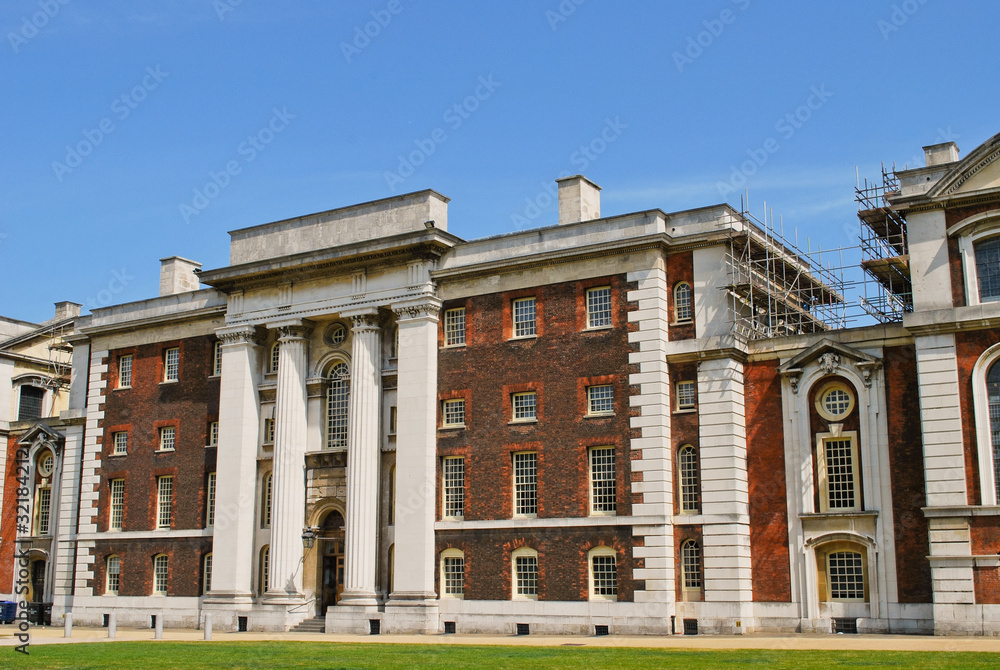 Royal Naval College of Greenwich in London, England Royal Naval College of Greenwich in London, England