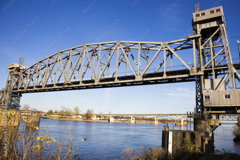 Pedestrian Bridge in Little Rock Pedestrian Bridge in Little Rock