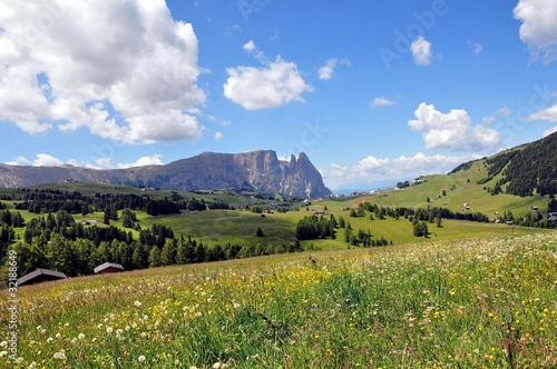 Blick auf die Seiseralm photo