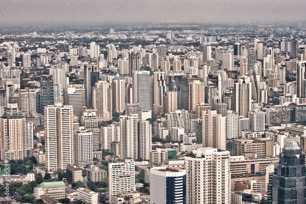 Millionenstadt in Asien (Bangkok)