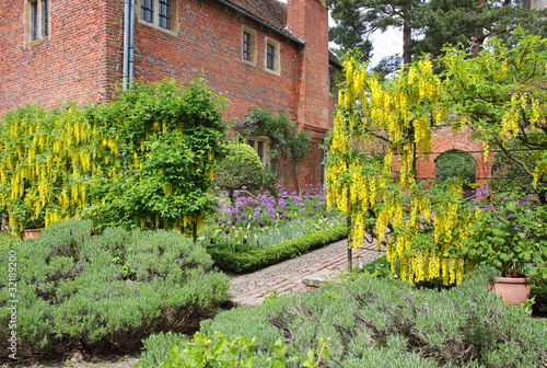 Path through an English Walled Garden