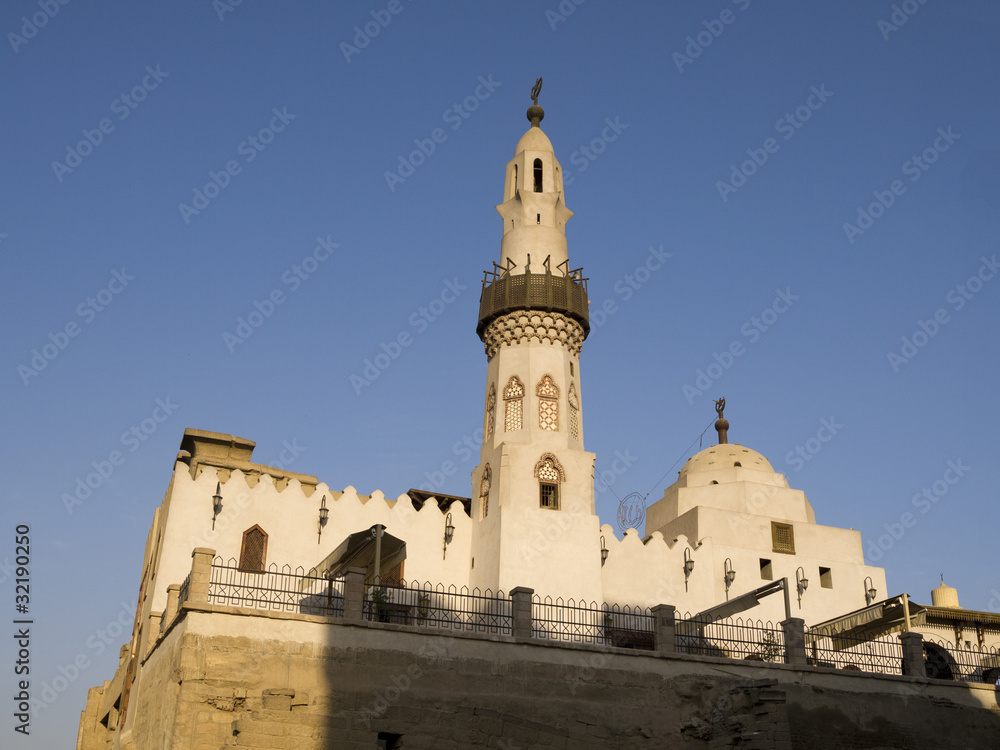 Mosque in the Temple Complex at Luxor in Egypt