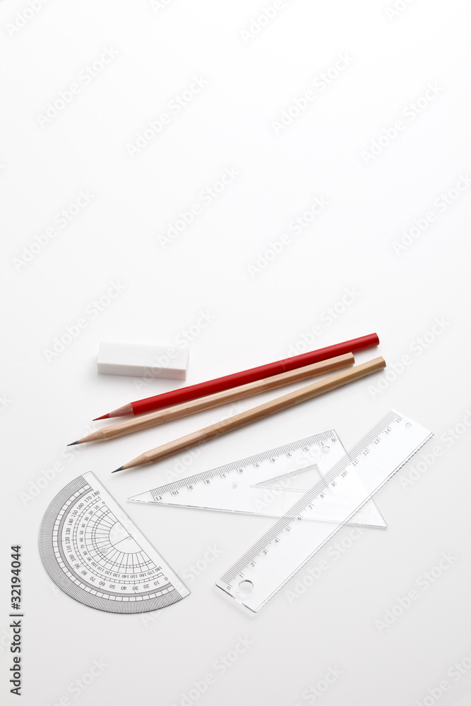 Naklejka premium 筆記用具