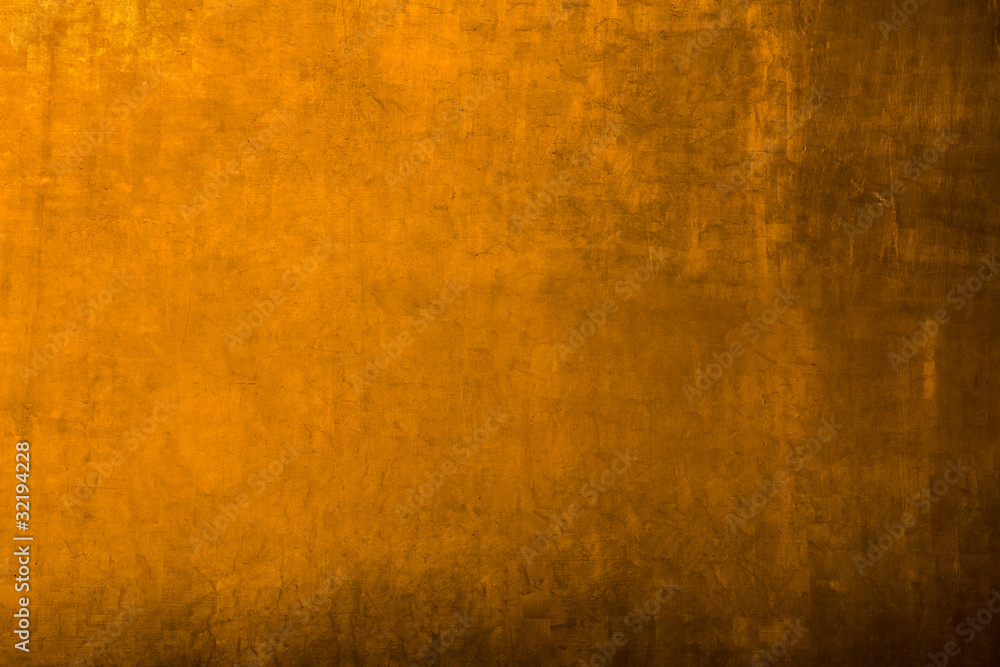 grunge golden metal background