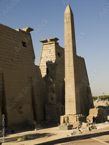 The Temple at Luxor in Egypt photo