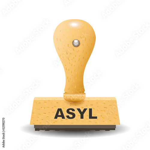 Asyl Stempel