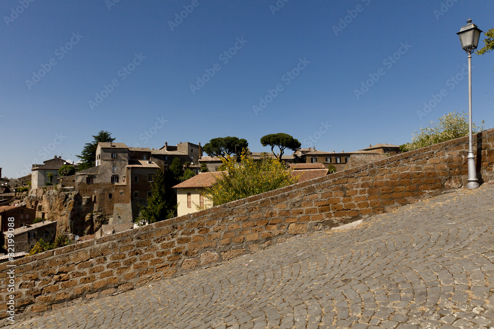 Fototapeta premium mura; orvieto; Umbria; fortificazioni;