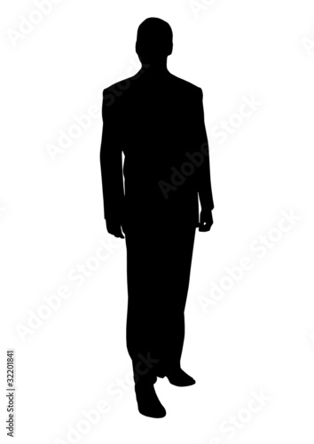 businessman silhouette