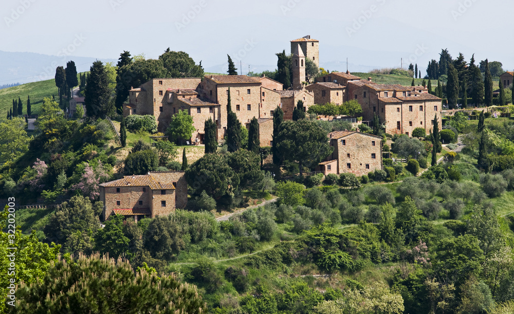 Tuscan village