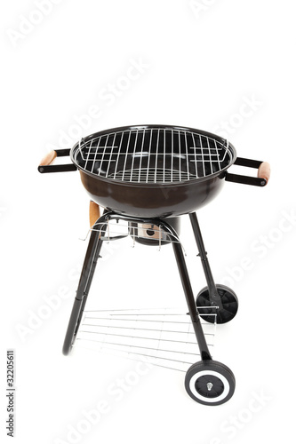 Black barbecue black grill