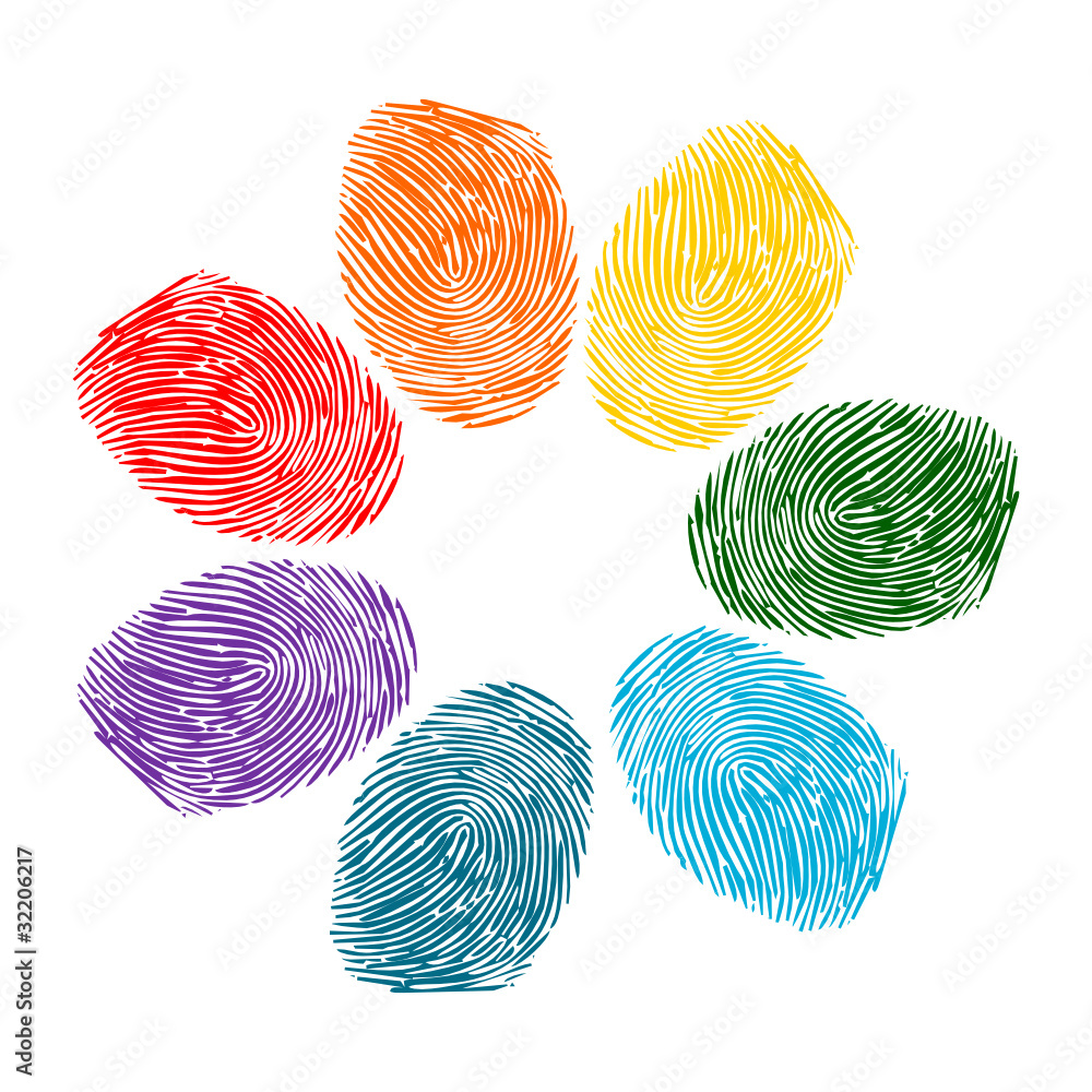Huellas Dactilares Vector De Stock Adobe Stock Huellas Dactilares Vector De Stock Adobe Stock