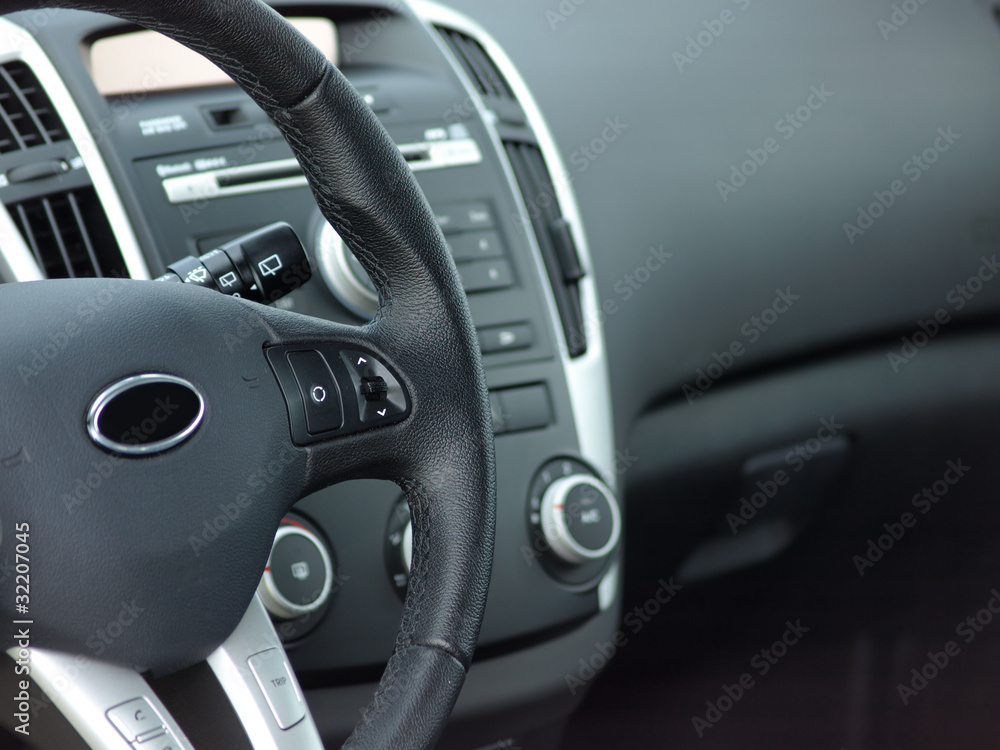 Modern Car Interior