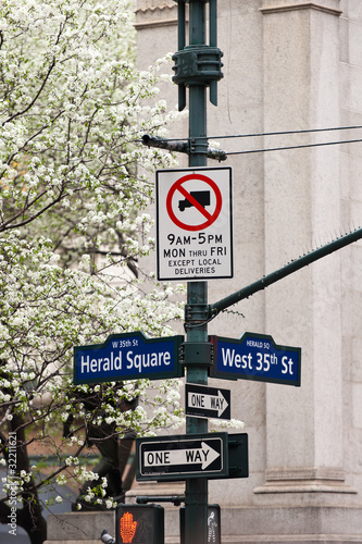 New York Street Sign
