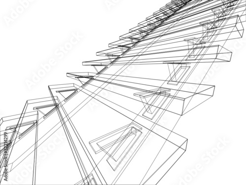 Abstract stairs