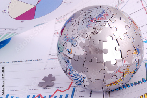 Tapety artystyczne Globe