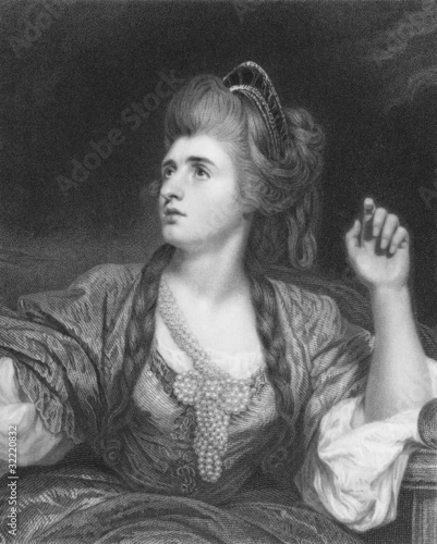 Obraz na plátne Sarah Siddons