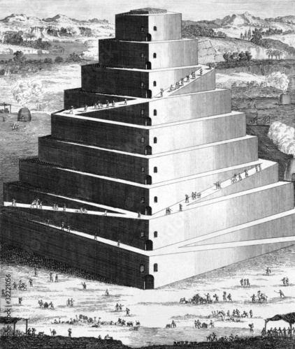 Obraz na plátně The Tower of Babel