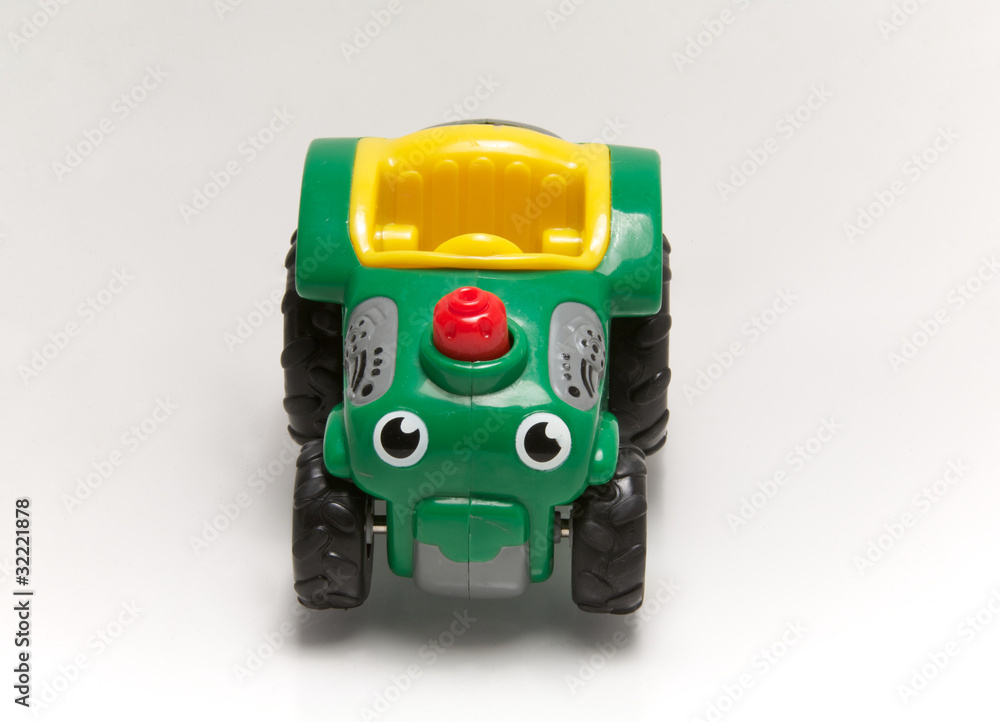 A child's tractor