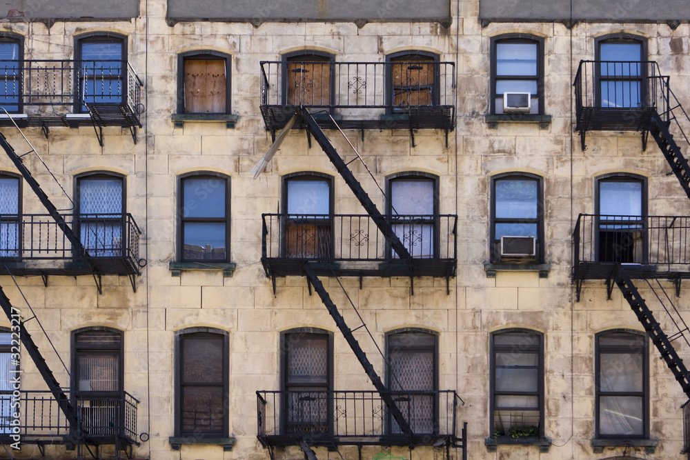 Ταπετσαρία New York Tenement Building