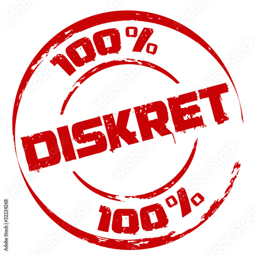 Stempel: 100 % Diskret