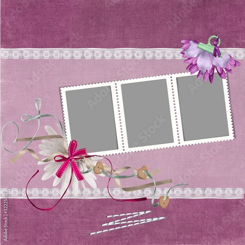 cadre naissance fille