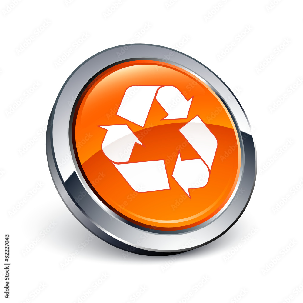 icône bouton internet recyclage écologie icône bouton internet recyclage écologie
