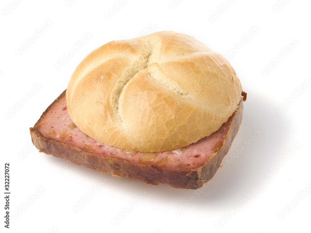 Leberkäs Semmel Käse Leberkäs Semmel Käse