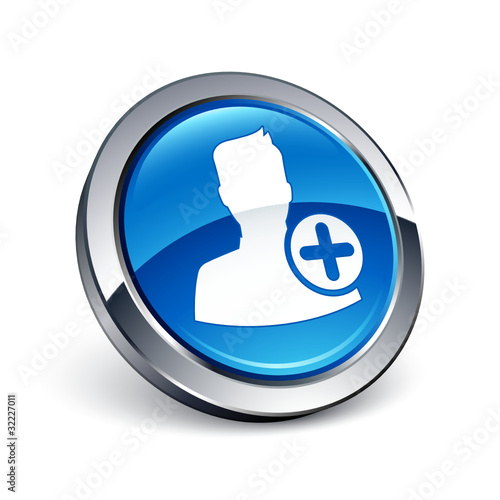 icône bouton internet contact