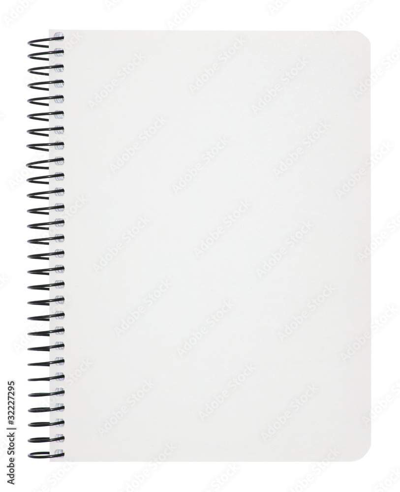 blank notebook