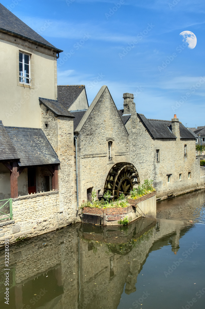 Centre historique de Bayeux - Moulin à eau