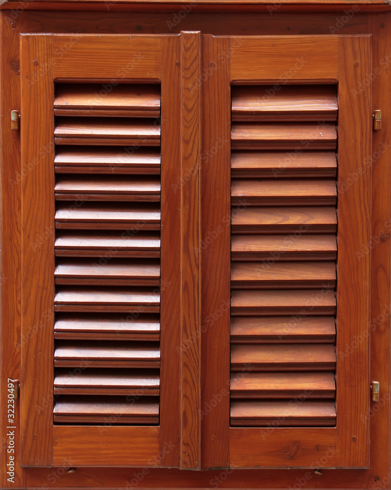 Wooden window Wooden window