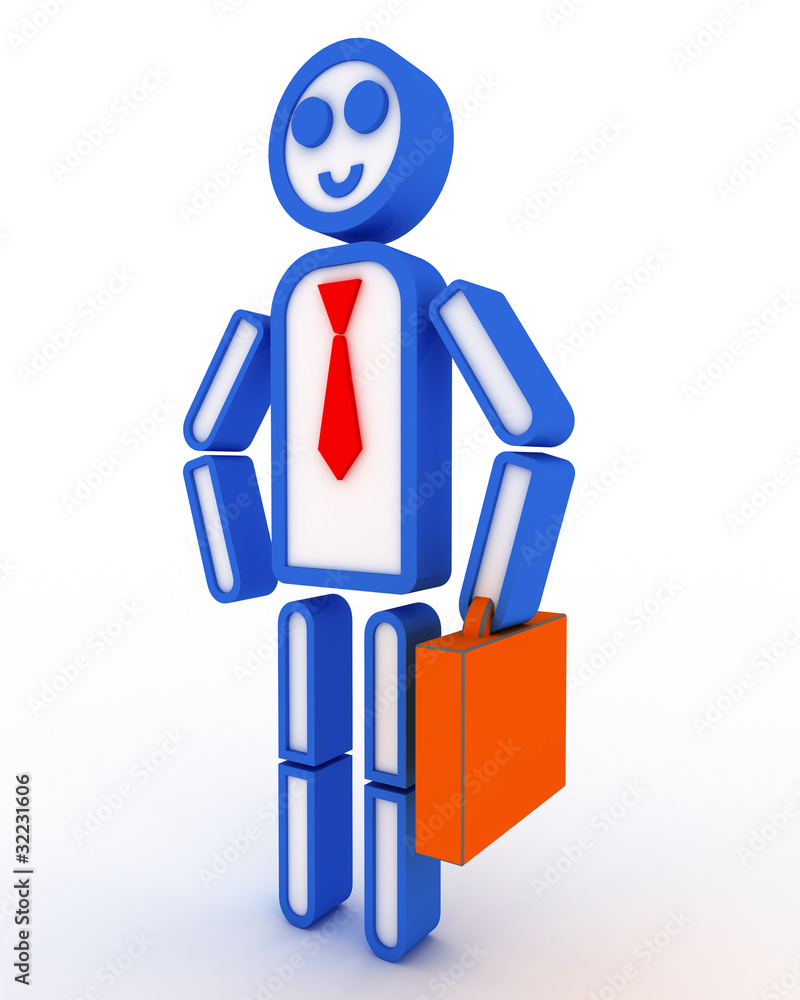 Obraz premium 3d human