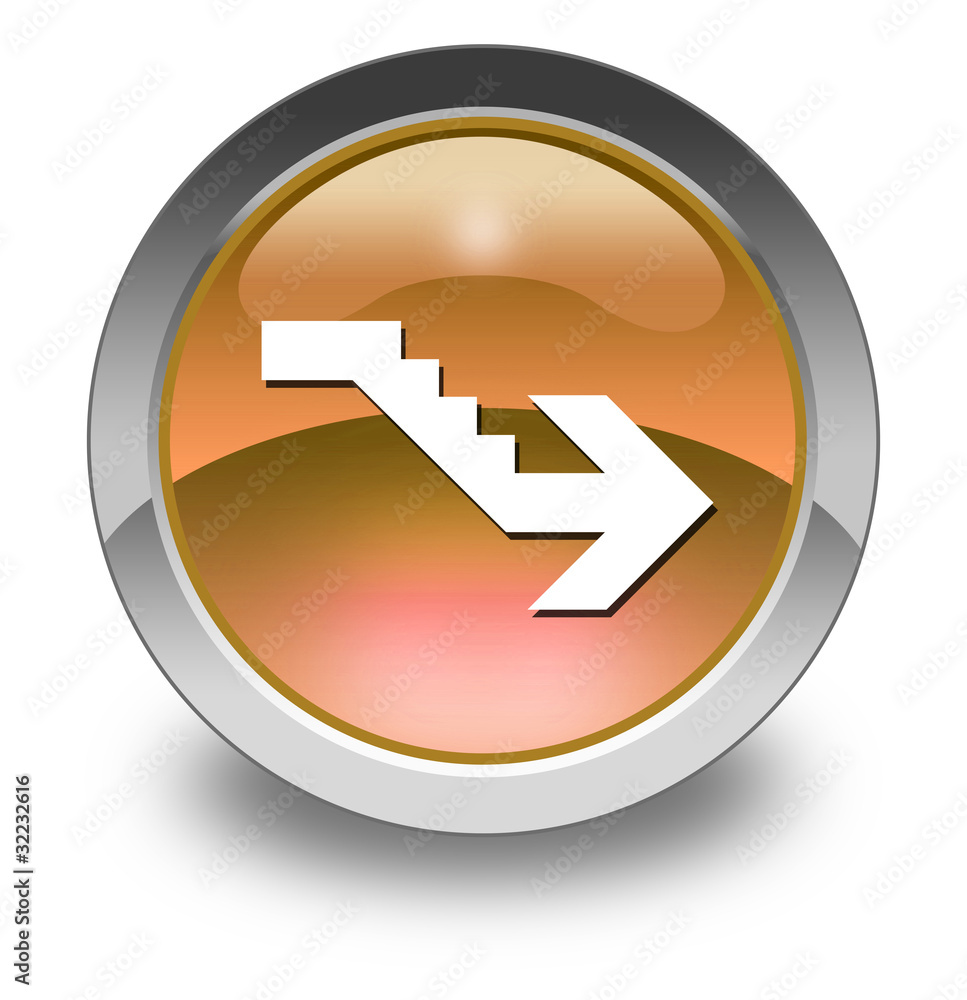 Orange Glossy Pictogram Orange Glossy Pictogram