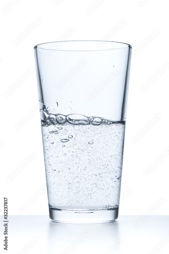 glass with water