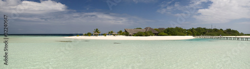 Fototapeta Naklejka Na Ścianę i Meble -  Maldivian lagoon
