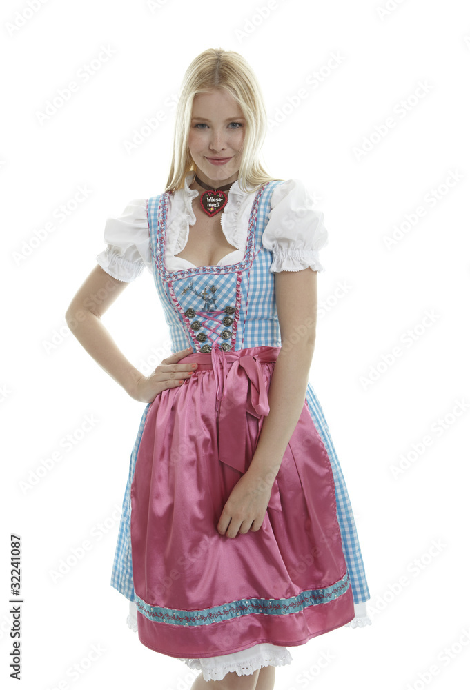 Woman in Dirndl