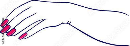 Woman's hand