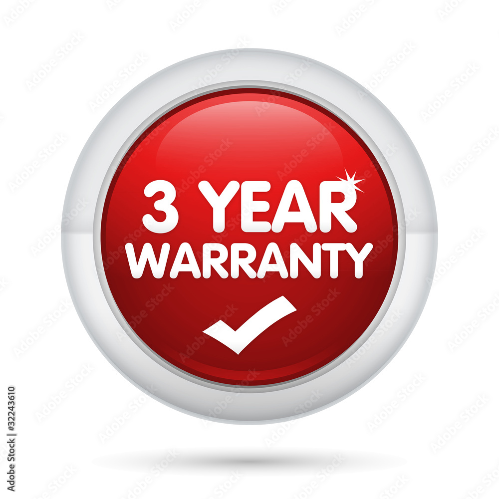 3 Year Warranty 3 Year Warranty