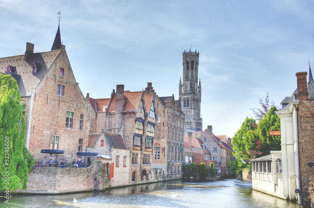 Fototapeta premium HDR de Bruges