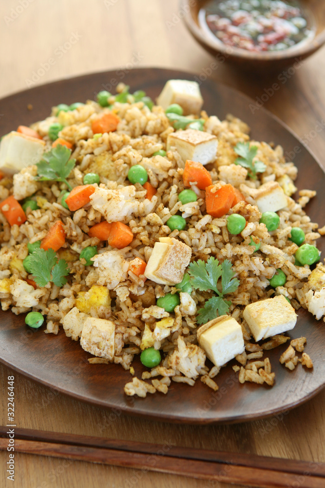 Tofu Fried Rice Tofu Fried Rice