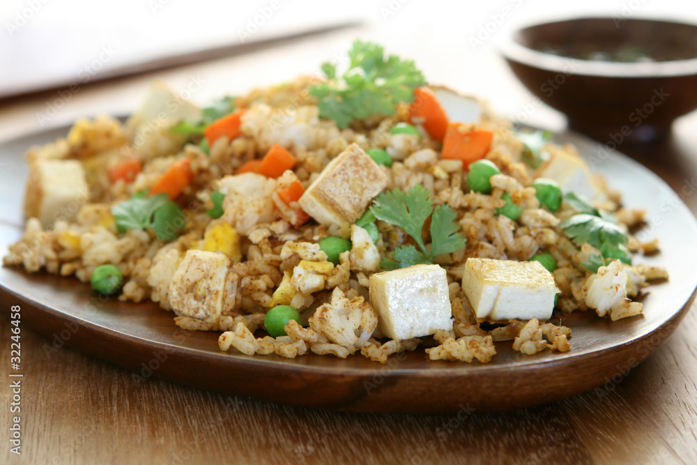 Tofu Fried Rice