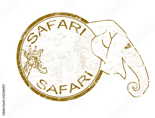Safari stamp