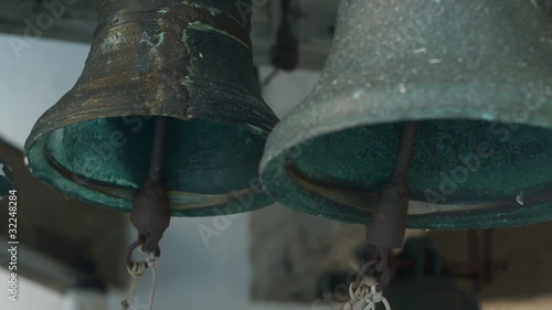 Bells on church belfry