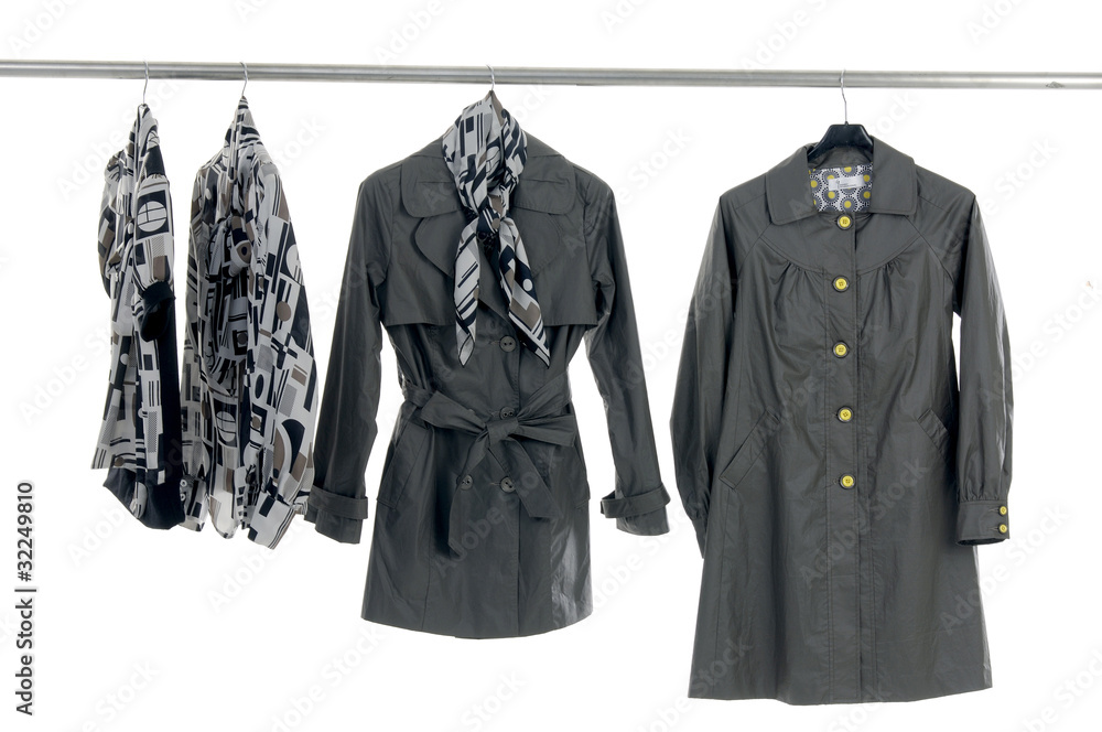 Fashion autumn/winter clothes rack display Fashion autumn/winter clothes rack display