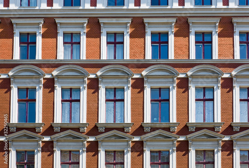 Detail of a beautiful old town house