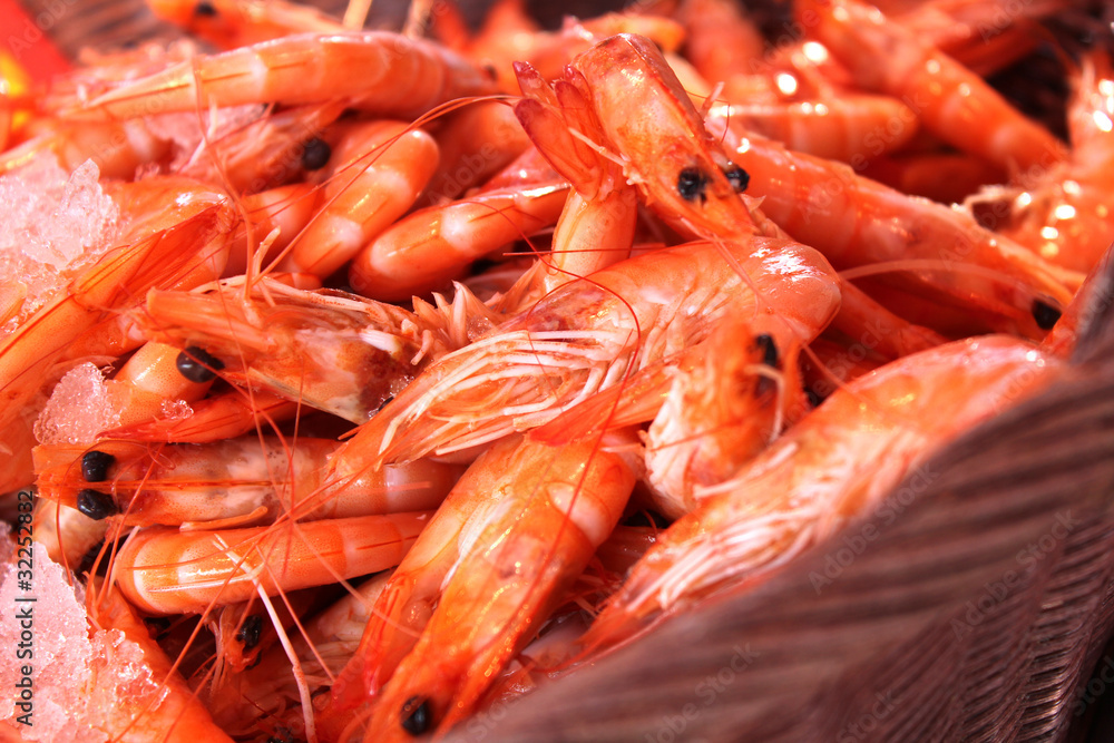 Crevettes roses Crevettes roses